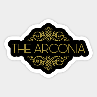 The Arconia X Gold - OMITB Sticker